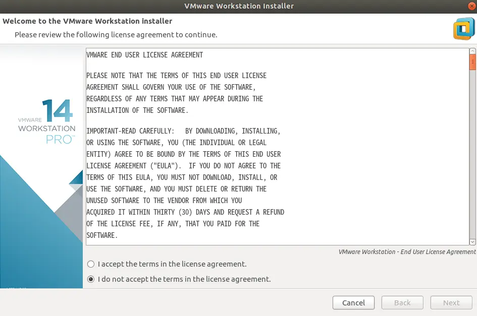 解决Ubuntu系统下的VMware Workstation无法打开虚拟网络编辑器界面的问题 | 荒原之梦