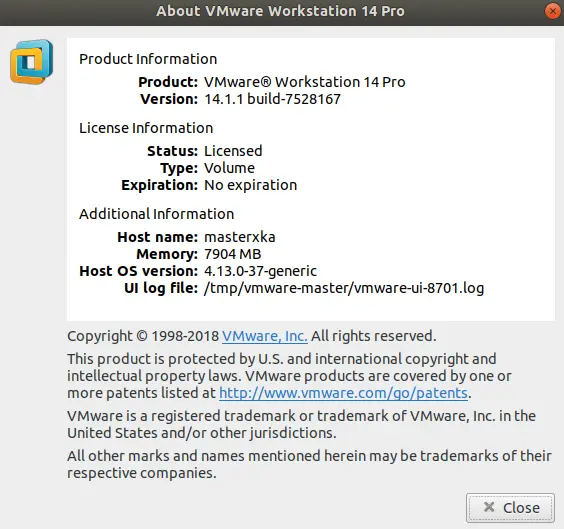 解决Ubuntu系统下的VMware Workstation无法打开虚拟网络编辑器界面的问题 | 荒原之梦