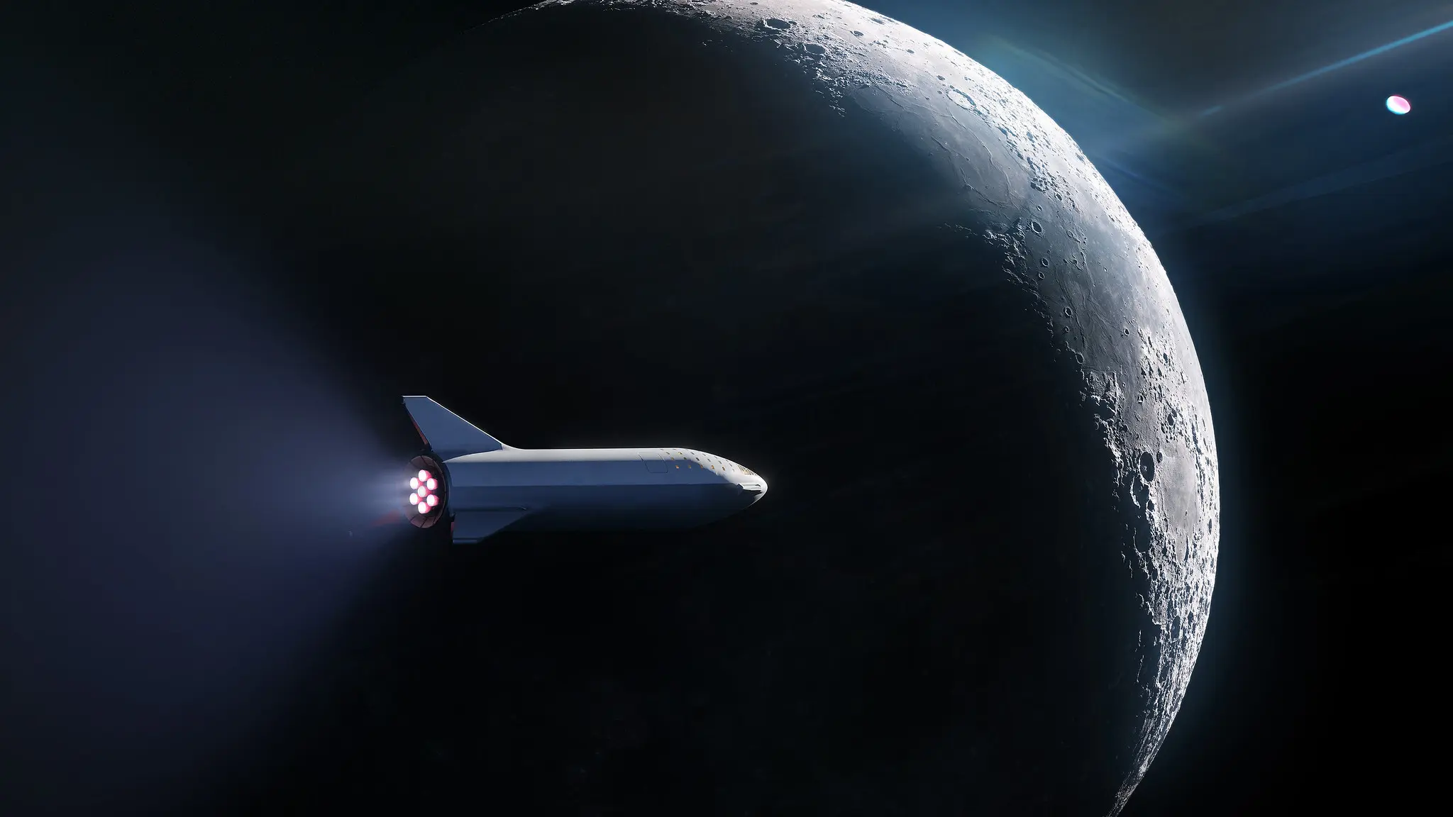 SpaceX星舰艺术想象图[9张]
