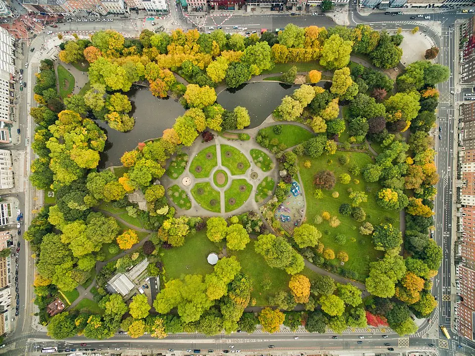 爱尔兰圣斯蒂芬绿地公园