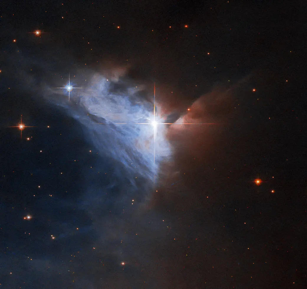 闪亮的发射星云NGC2313
