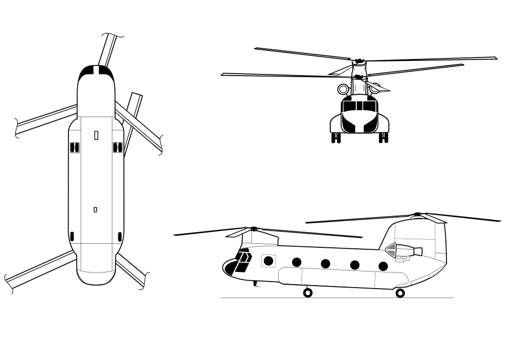 一架C-5M超级银河系运输机能装载几架CH-47支奴干直升机？_荒原之梦