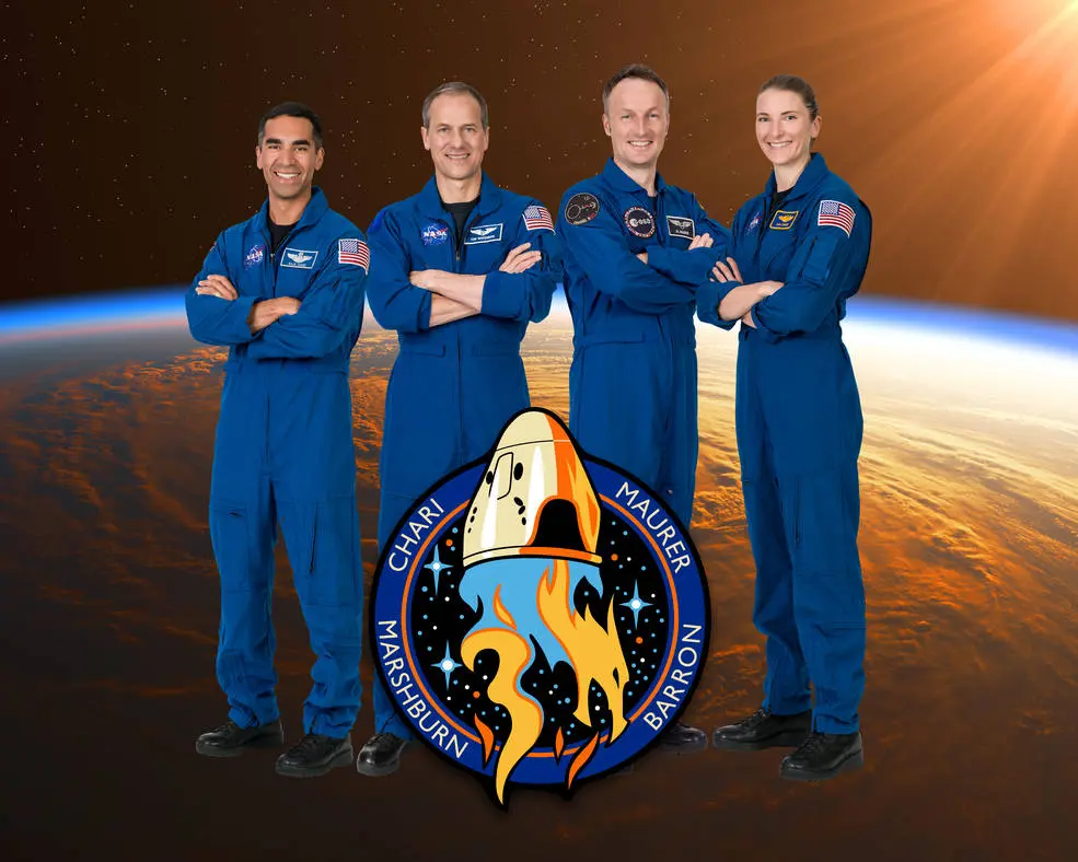太空探索技术公司SpaceX Crew-3号任务组成员已公布：三男一女_荒原之梦